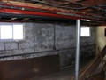 Windows replaced, old stucco removed