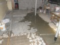 Pouring concrete