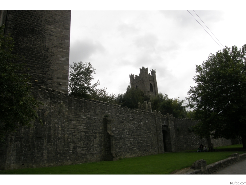 Old Dublin Wall and Gate