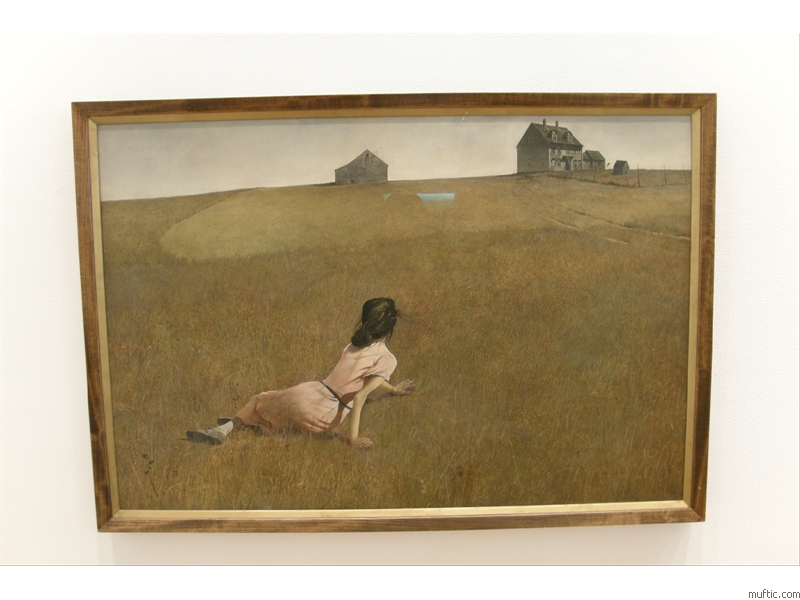 Andrew Wyeth: Chrystina's World, 1948 - tempera
