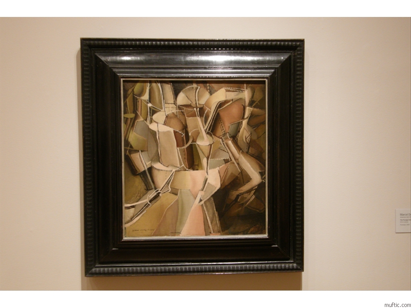 Marchel Duchamp: The Passage from Virgin to Bride, 1912 - oil
