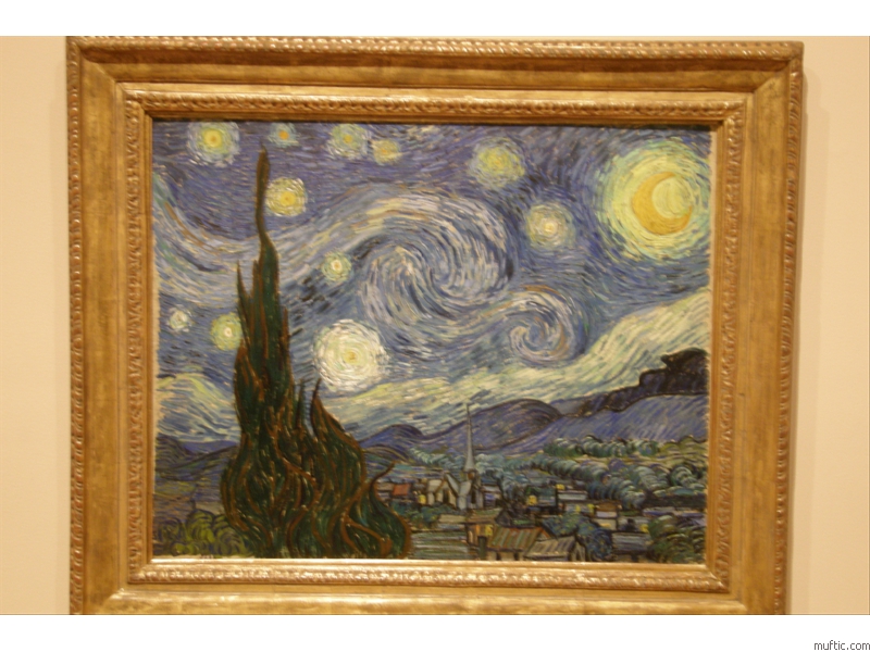 Vincent van Gogh: The Starry Night, 1889 - oil
