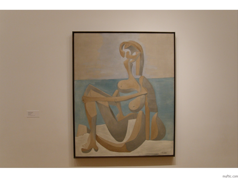 Pablo Picasso: Seated Bather, 1930 - oil