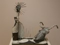 Pablo Picasso: Goat Skull and Bottle, 1951 - bronze