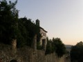 Architecturally, the stone-constructed parts of the town are a fortified complex, in which two stages of evolution are evident: mediaeval, and Ottoman.